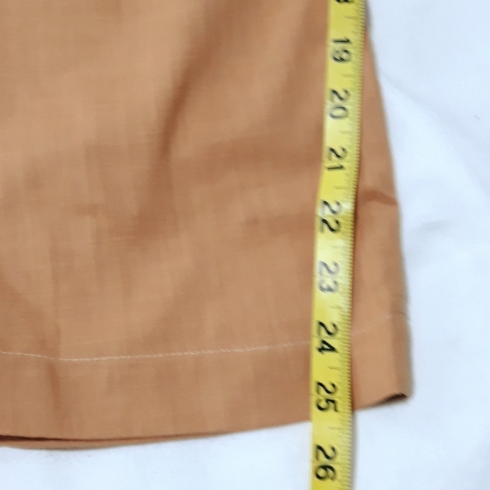 Past Life The Collective Organic Linen and Cotton Brownish Pants Belted Size 0 - Picture 13 of 13